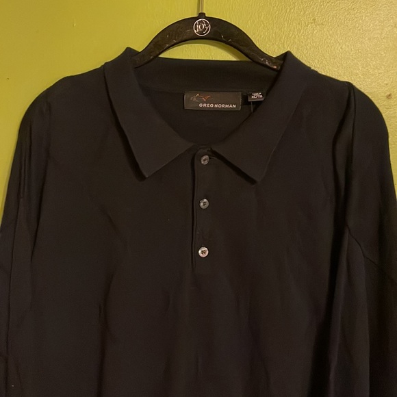 NWT Greg Norman Dark Blue Men's Golf Sweater Size XL - Picture 2 of 6